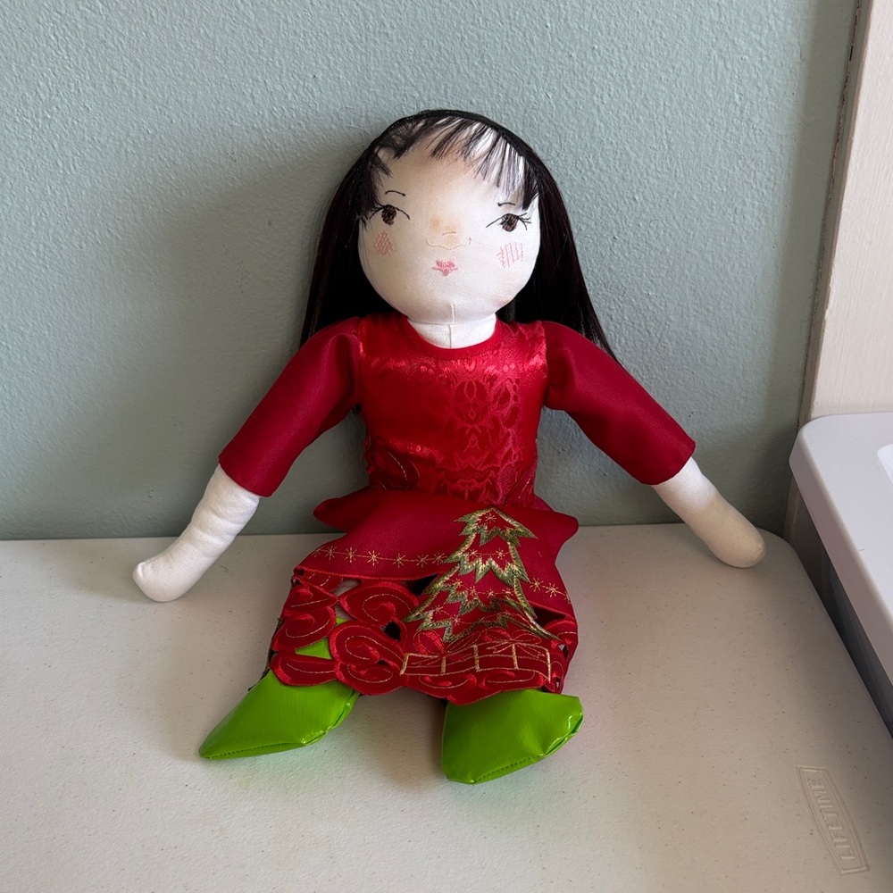 Glad Hatter OOAK Handmade 20” Rag/Art Doll